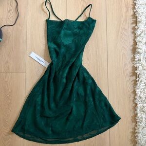 BNWT Green Princess Polly Floral Mini Dress